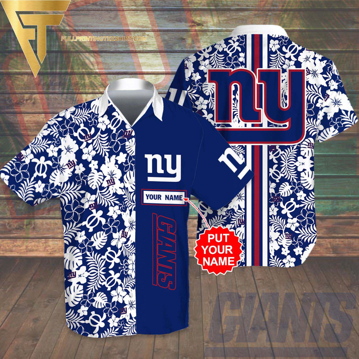 Personalized New York Yankees All Over Print Summer Floral Aloha Summer Beach Hawaiian Shirt And Beach Shorts