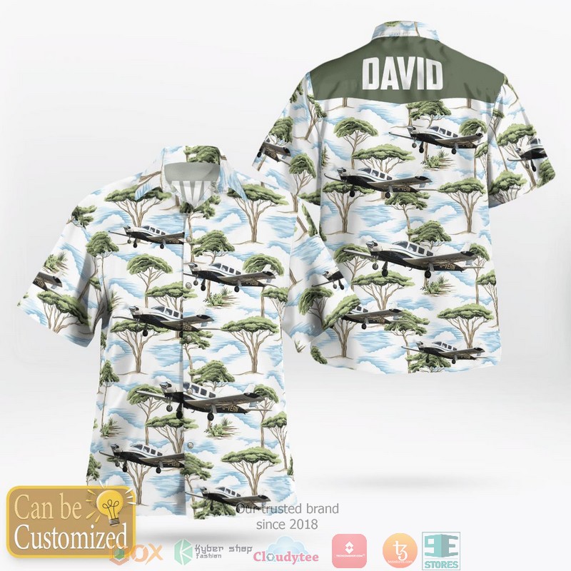 Personalized Pipe PA-23 Apache-Aztec Aloha Shirt