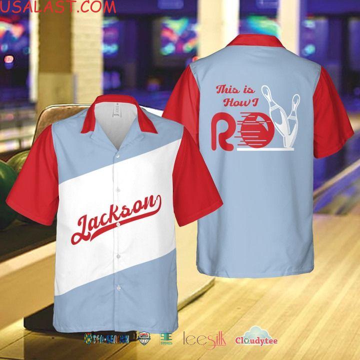 Personalized This Is How I Roll Bowling Border Hawaiian Shirts