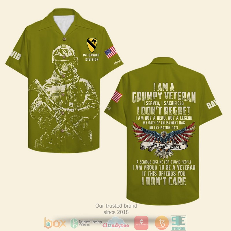 Personalized Veteran I Can’t Go To Hell custom Hawaiian Shirt