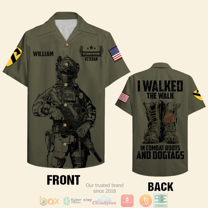 Personalized Veteran I Was A Soldier I Am A Soldier I Will Always Be A Soldier custom Hawaiian Shirt