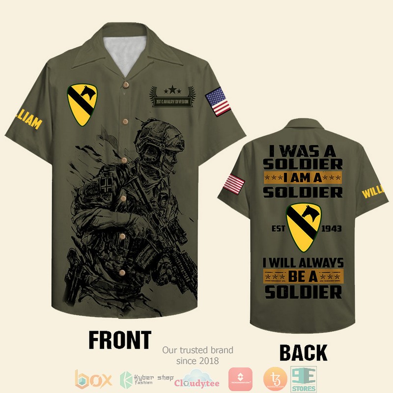 Personalized Veteran Military Unit A Blank Check Payable Soldier Front Hawaiian Shirt