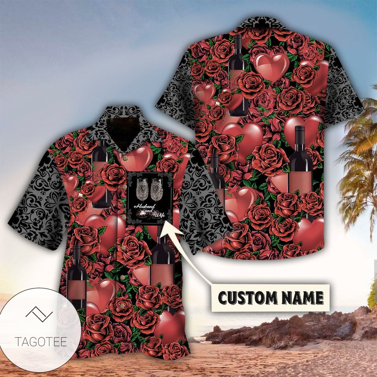 Personalized Wine Hawaiian Shirt Wine Shirt For Wine Lover