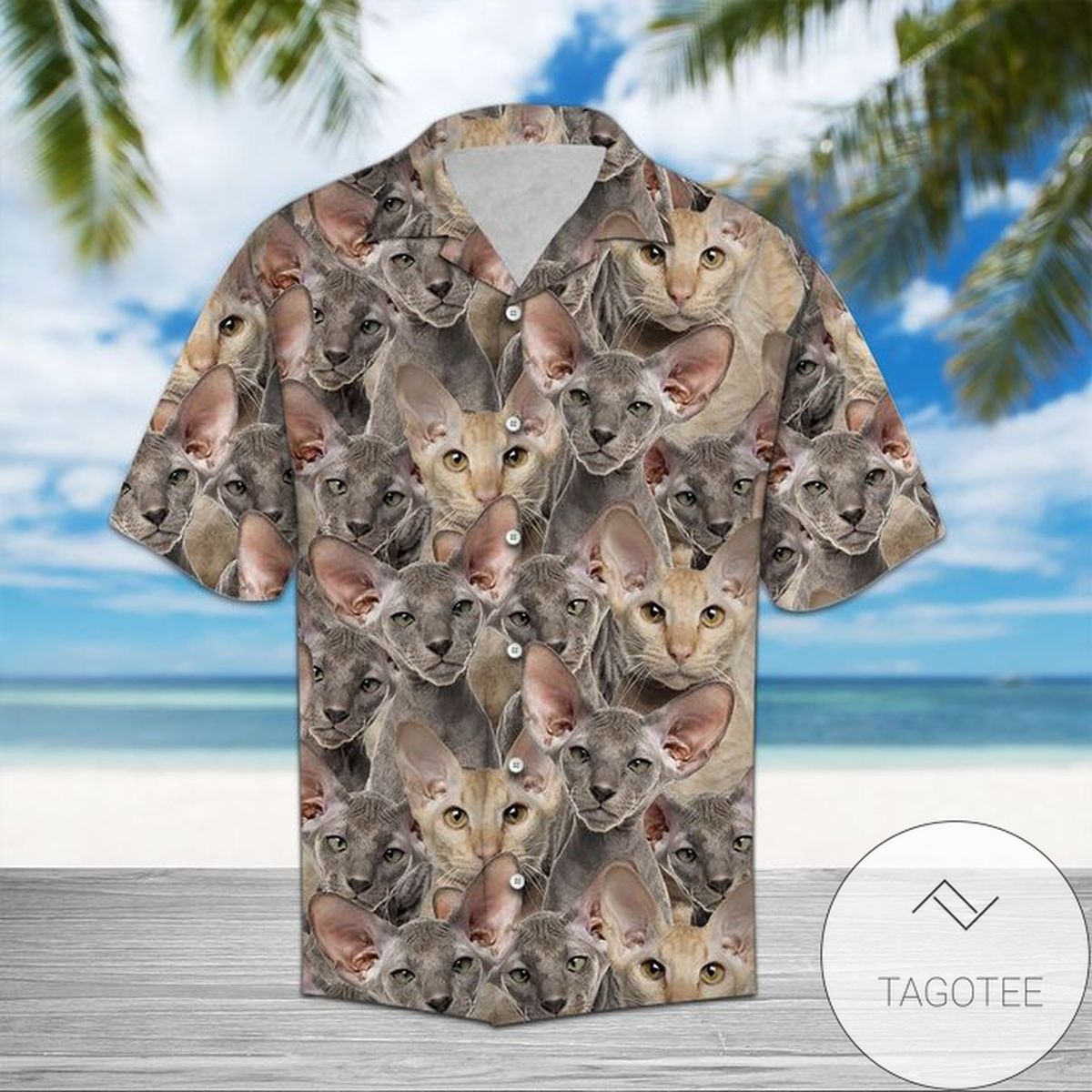 Peterbilt Aop Aloha Shirt