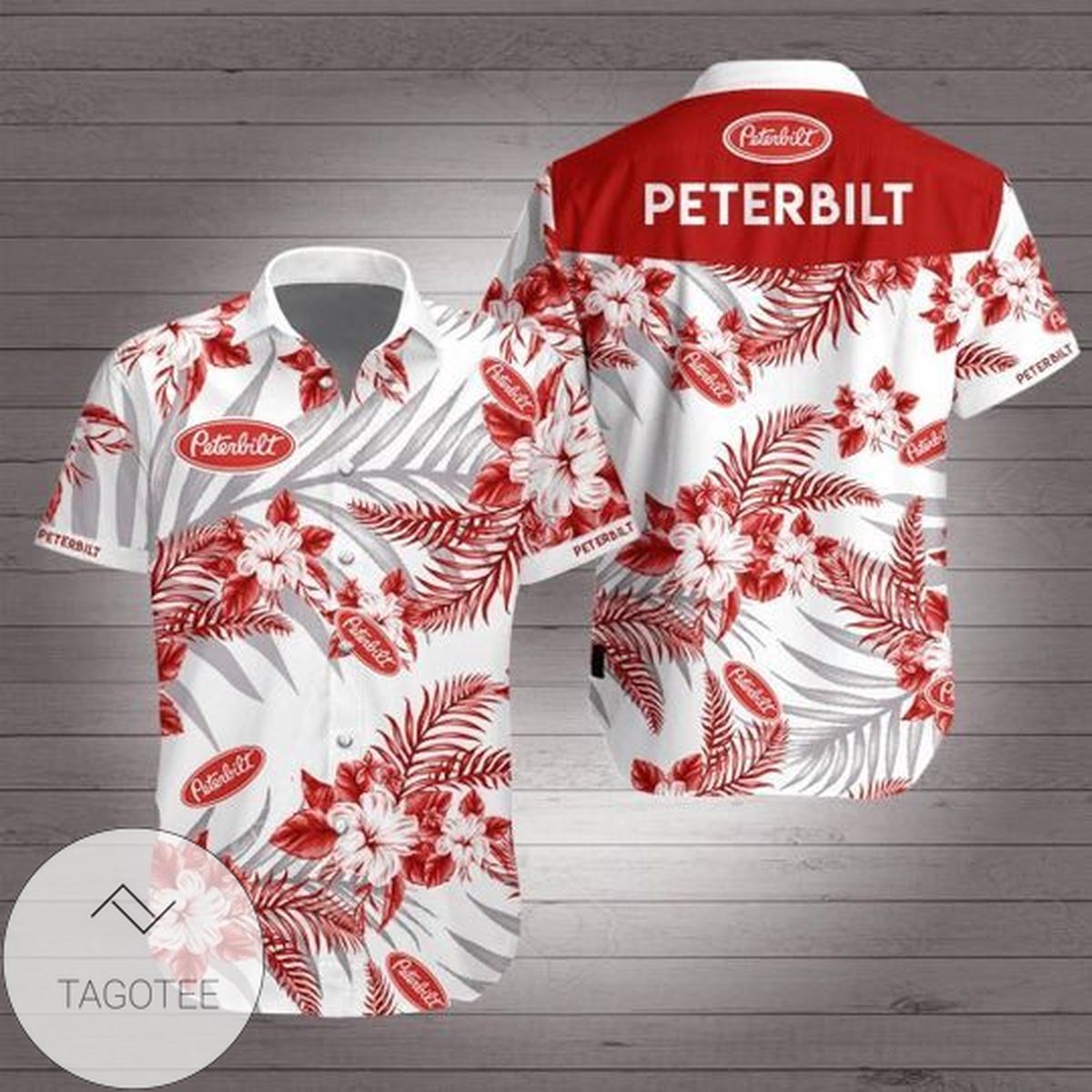 Peterbilt Hawaiian Shirt