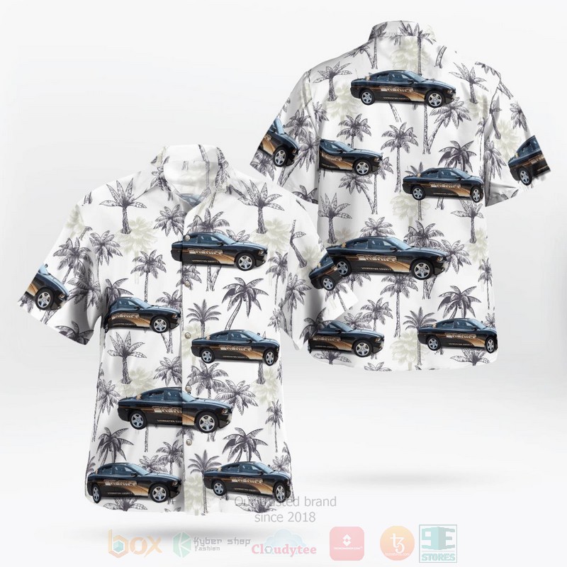 Petoskey Michigan Emmet County EMS Hawaiian Shirt