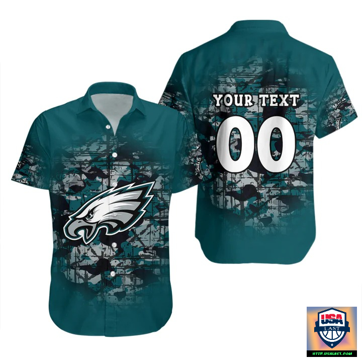 Philadelphia Eagles Hawaiian Shirt 3D All Over Print Men Women Unisex Model 584