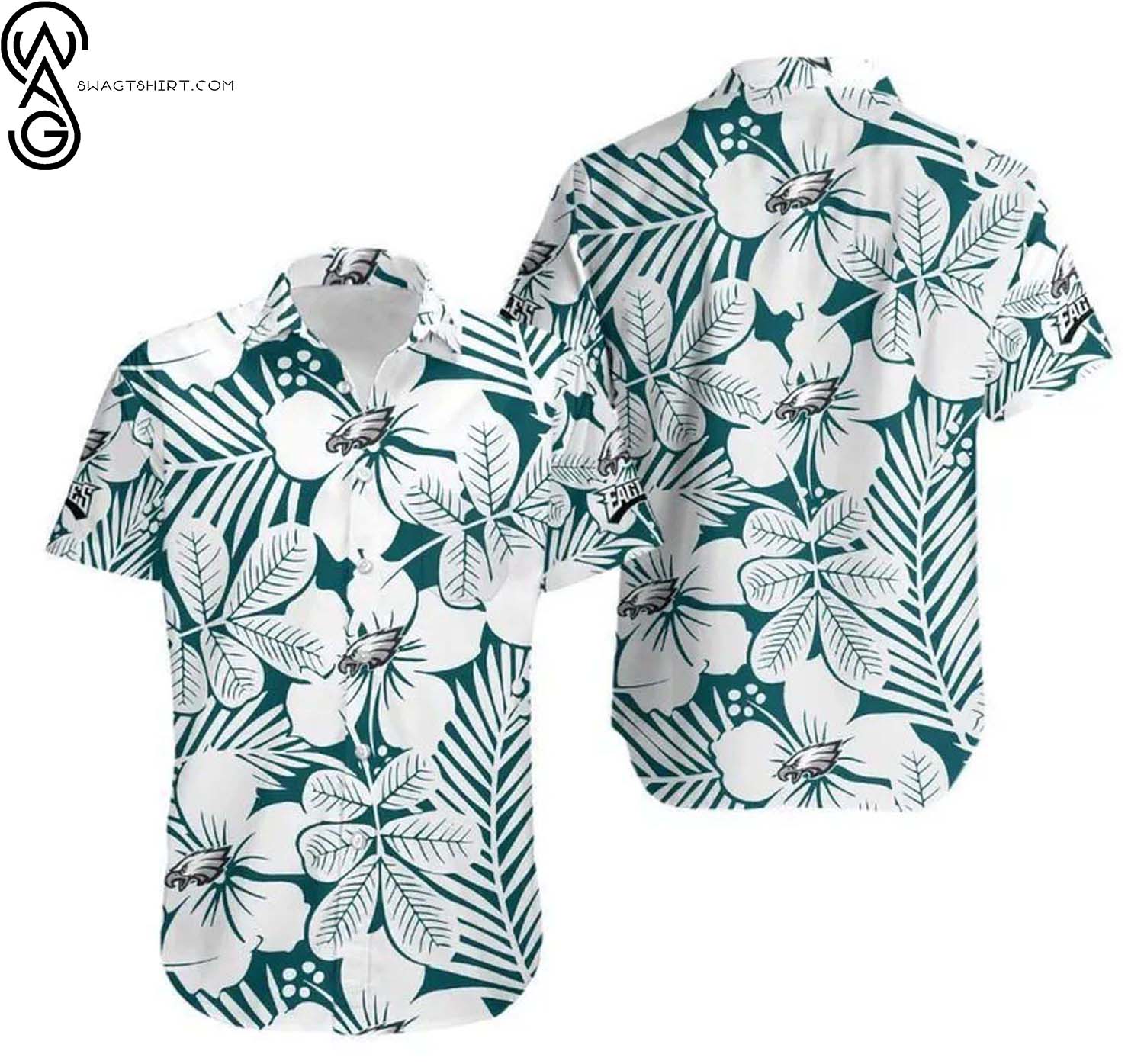 Philadelphia Eagles Football Team Full Printing Hawaiian Shirt