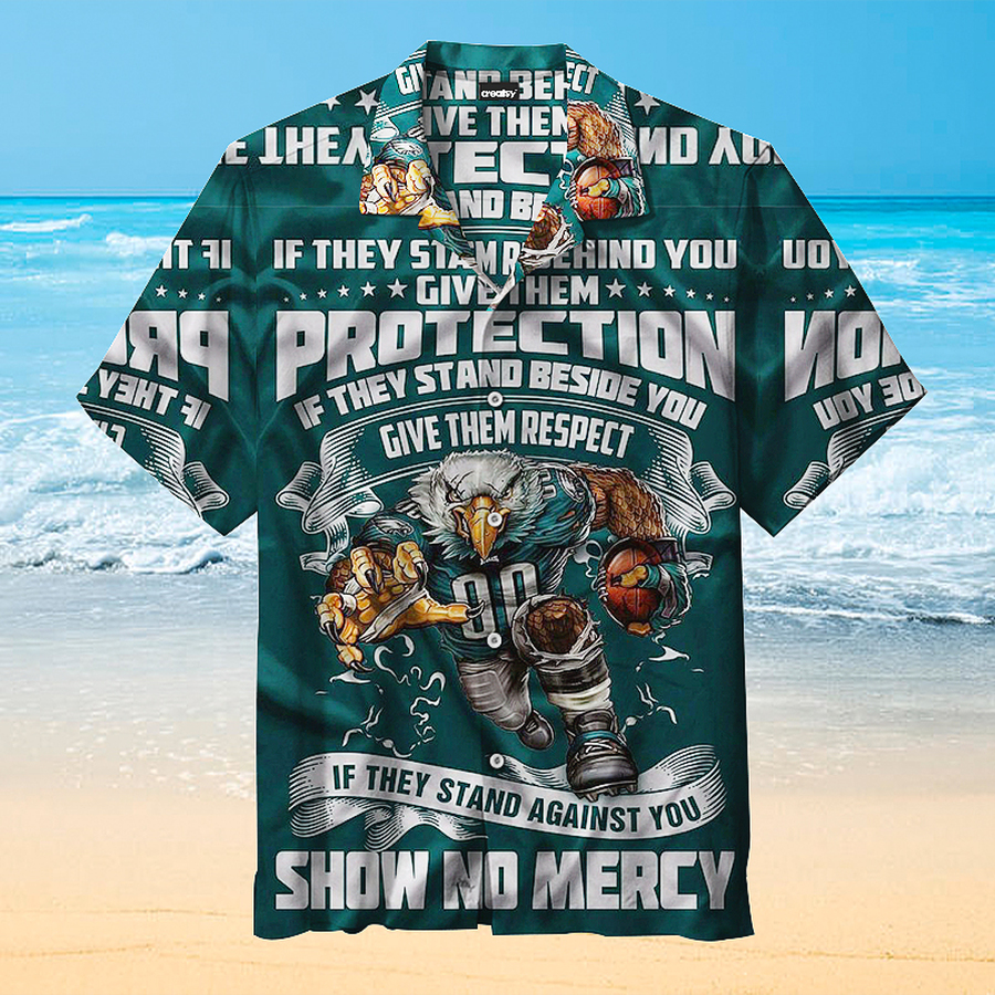 Philadelphia Eagles Hawaiian Shirt 3D All Over Print Men Women Unisex Model 633