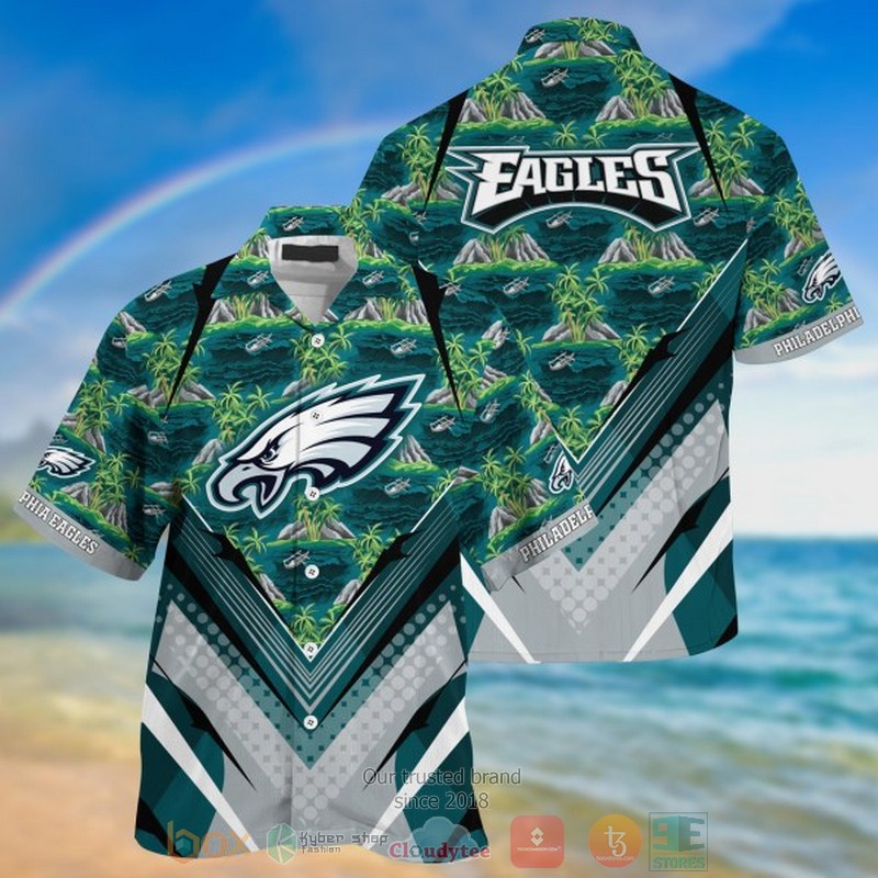 Philadelphia Eagles Mickey Mouse NFL Hawaiian Shirt, Short