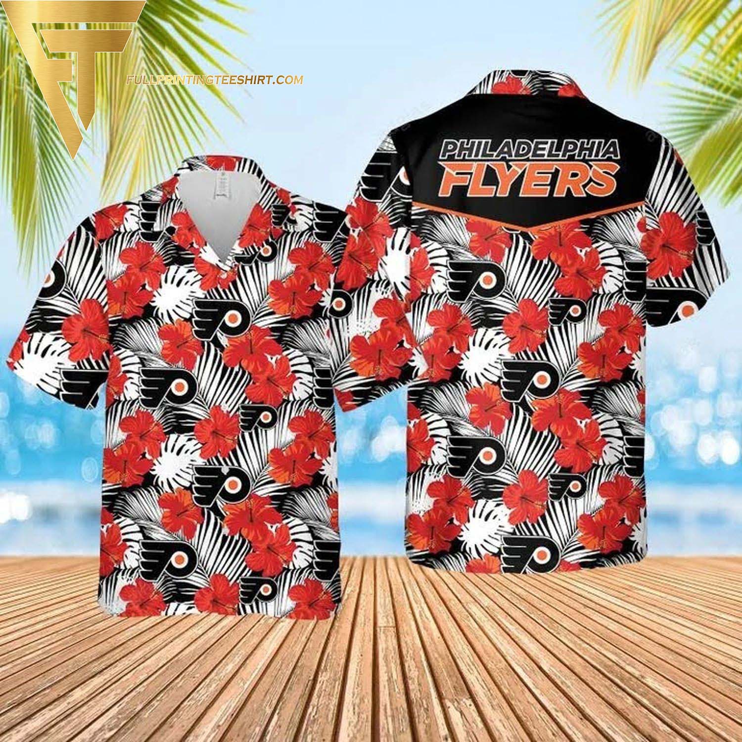 Philadelphia Fire Department Summer Hawaiian Shirt