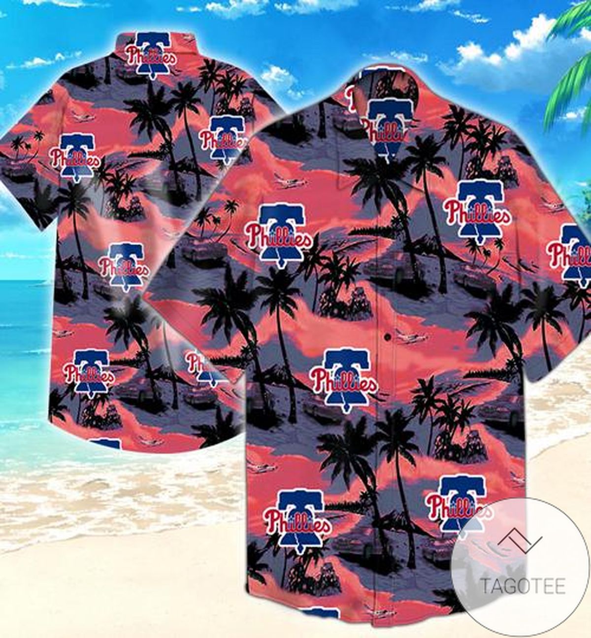 Philadelphia Phillies Aloha Mlb Hawaiian Shirt