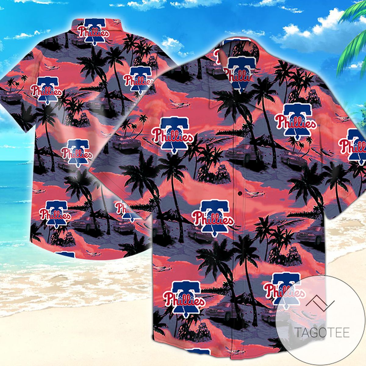 Philadelphia Phillies Mlb Hawaii 3d Shirt