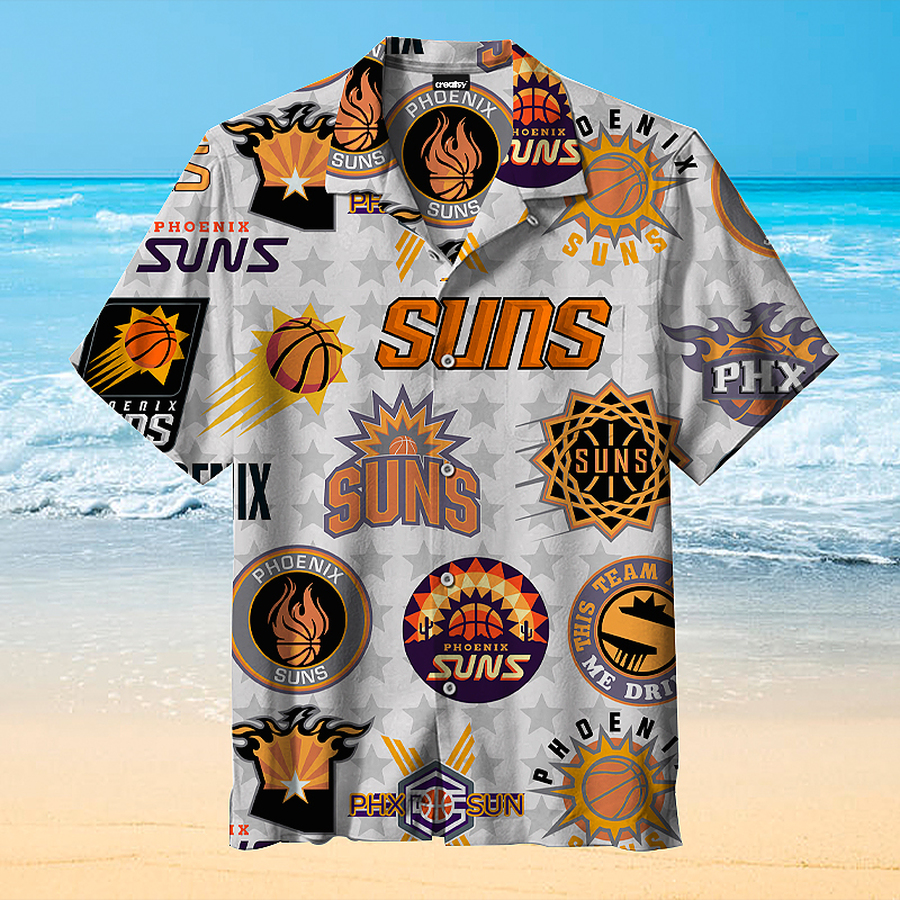 Phoenix Suns Hawaiian Shirt 3D All Over Print Men Women Unisex Model 264