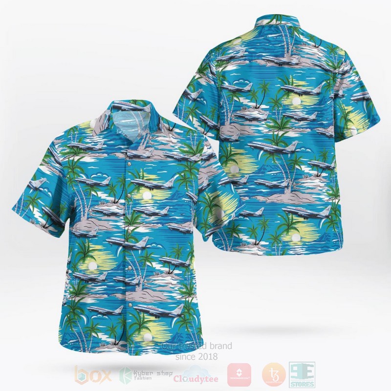 Piedmont Airlines Embraer ERJ-145 Hawaiian Shirt