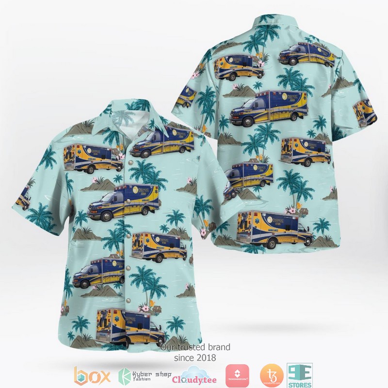 Piedmont Airlines Embraer ERJ-145 Hawaiian Shirt