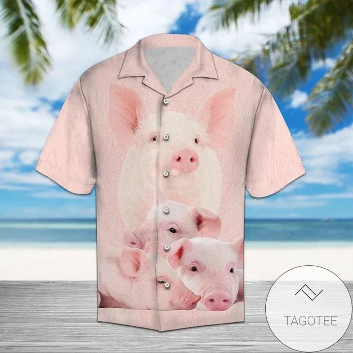 Pig Great Hawaii Shirt