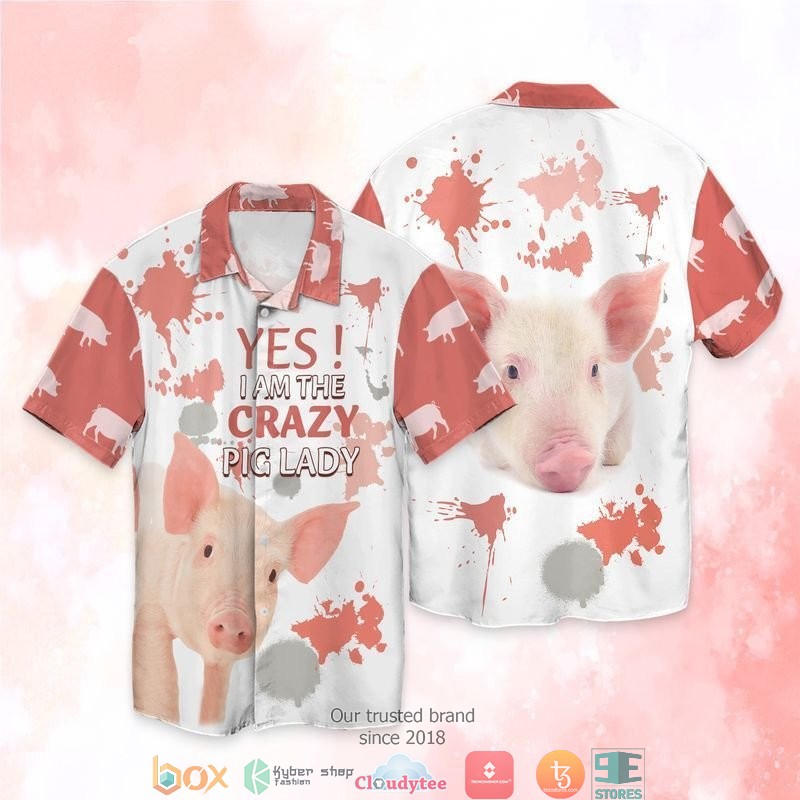 Pig To The Beach Short Sleeve Hawaiian shirt