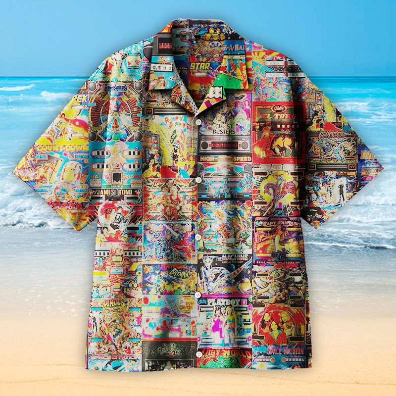 Pinball Collection Hawaiian Shirt