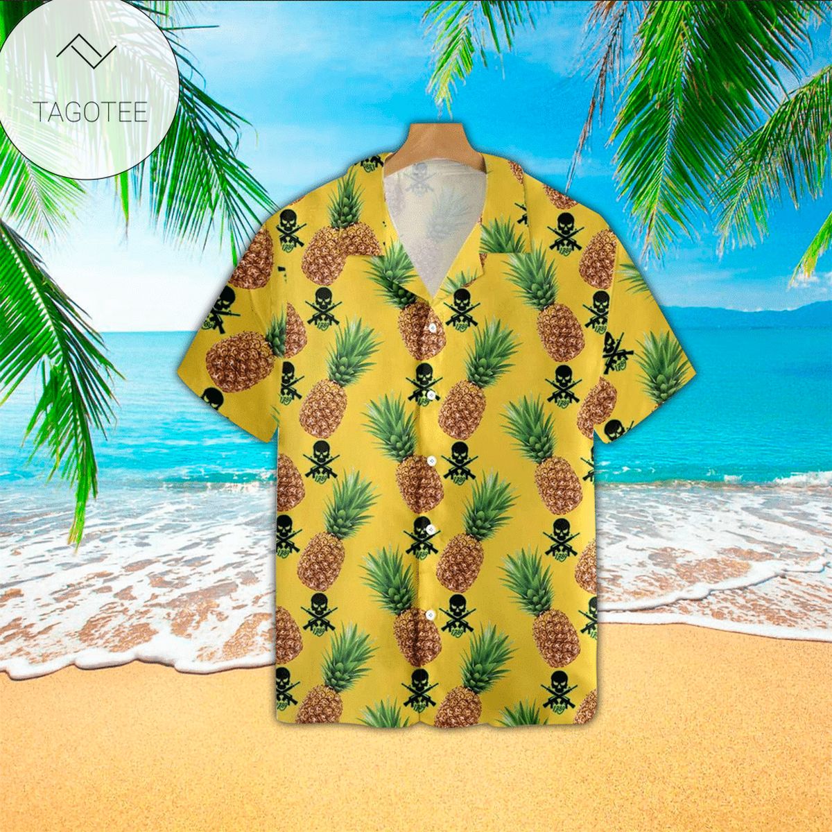 Pineapple Aloha Shirt Hawaiian Shirt For Pineapple Lovers