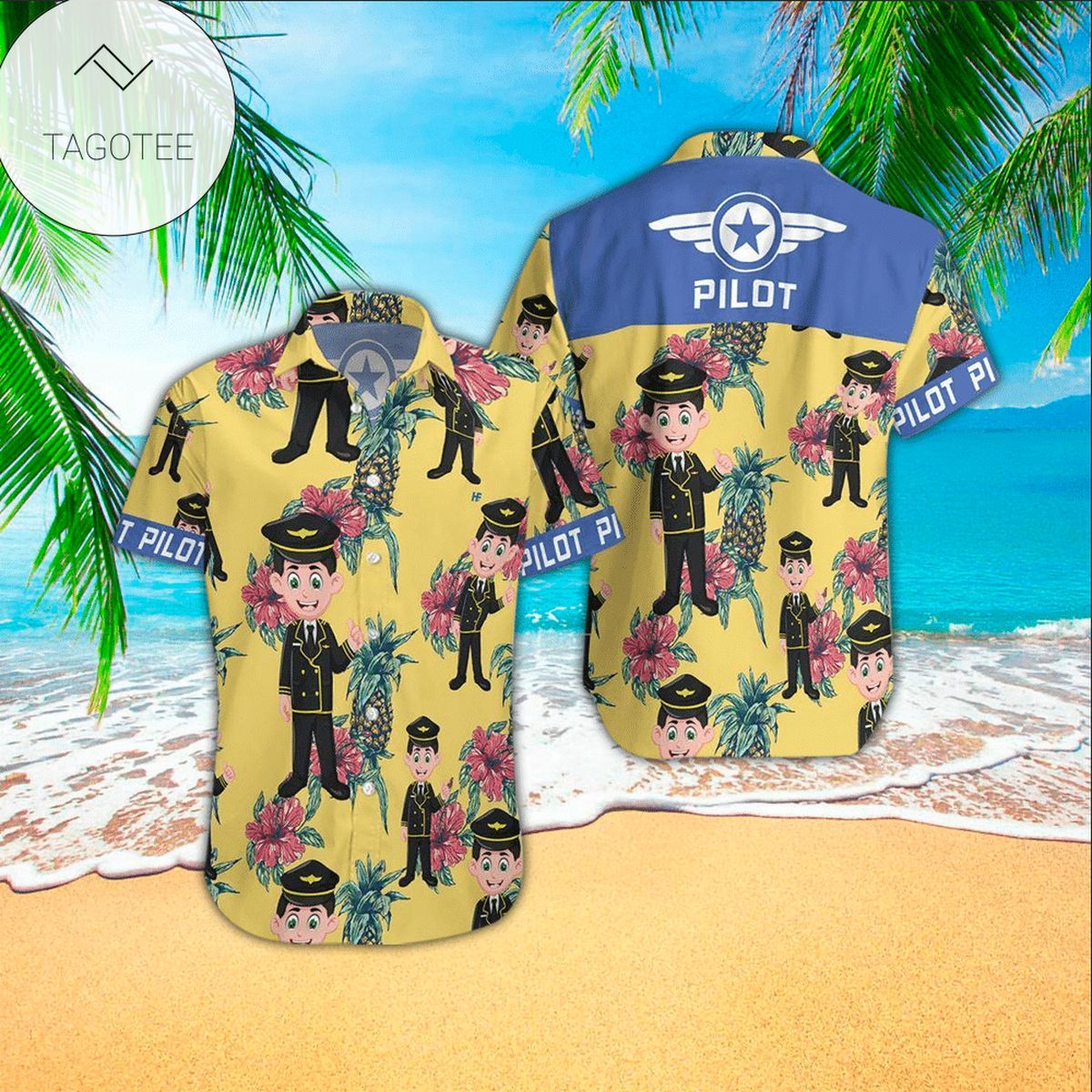 Pineapple Hawaiian Shirt Aloha Shirt For Tropical Lover