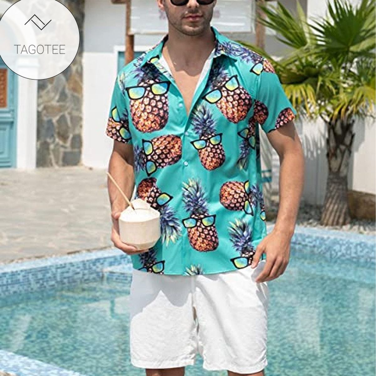 Pineapple Hawaiian Shirt For Men Pineapple Lover Gifts