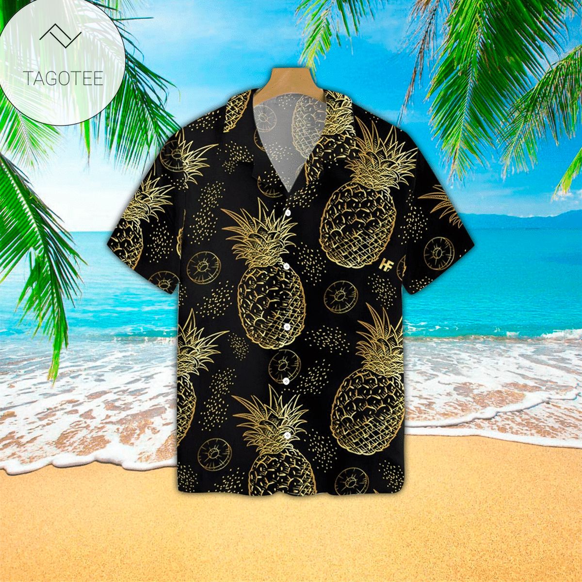 Pineapple Skull Summer Vibe Tropical 2022 Authentic Hawaiian Shirts