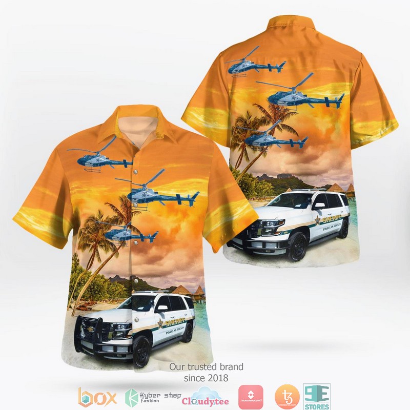 Pinellas County Florida St. Petersburg-Clearwater Airport Fire Rescue Hawaiian shirt