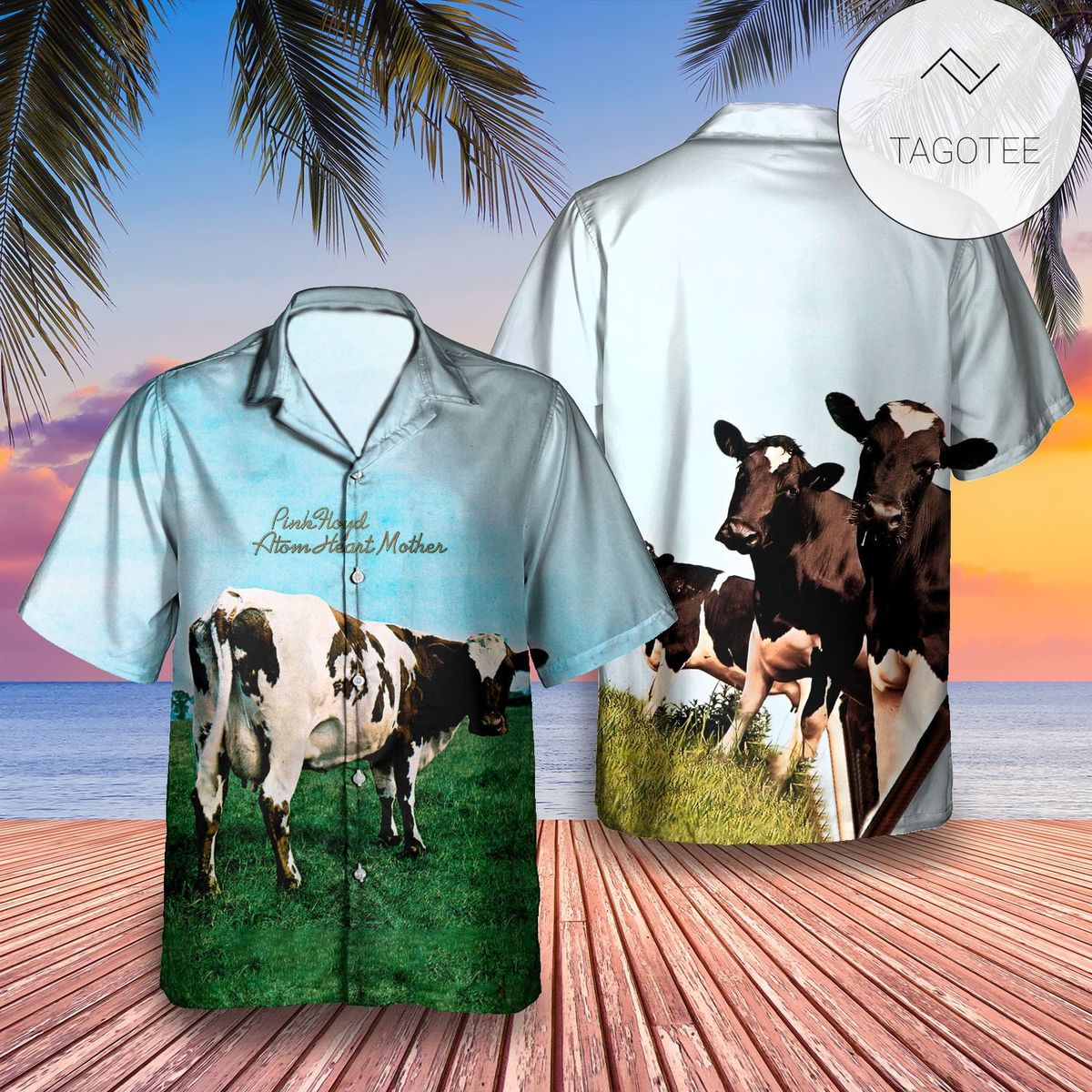 Pink Floyd All Over Print 3D Unisex Hawaiian Shirt And Beach Short