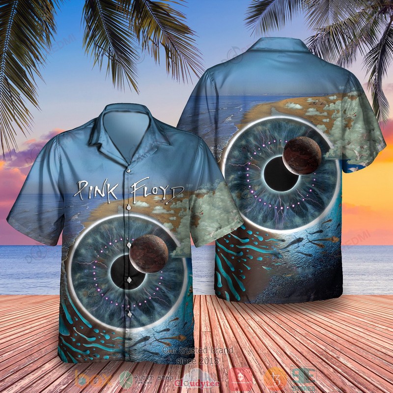 Pink Floyd band Short Sleeve Hawaiian Shirt