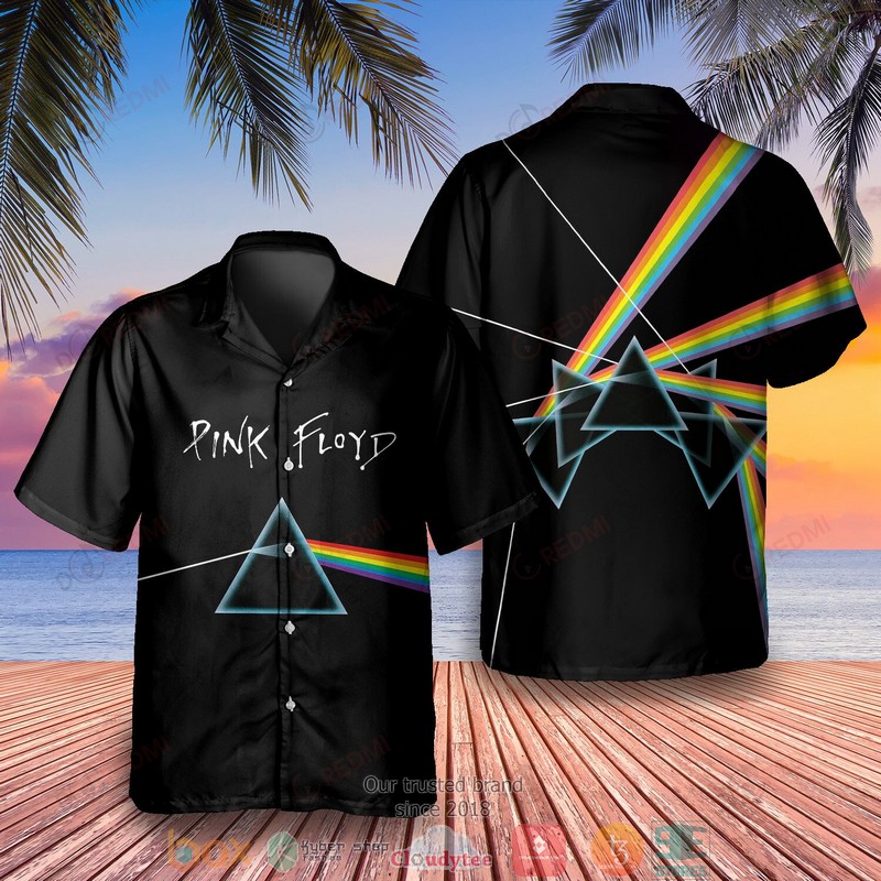 Pink Floyd Band The Wall White Hawaiian Shirt