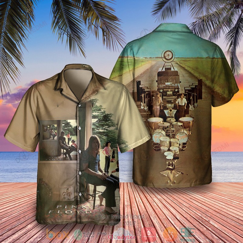 Pink Floyd band Ummagumma Short Sleeve Hawaiian Shirt