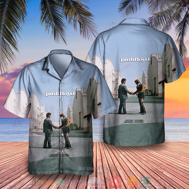 Pink Floyd farm Short Sleeve Hawaiian Shirt