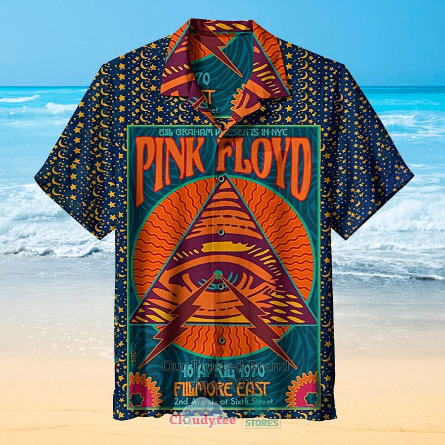 Pink Floyd Collage Hawaiian Shirt