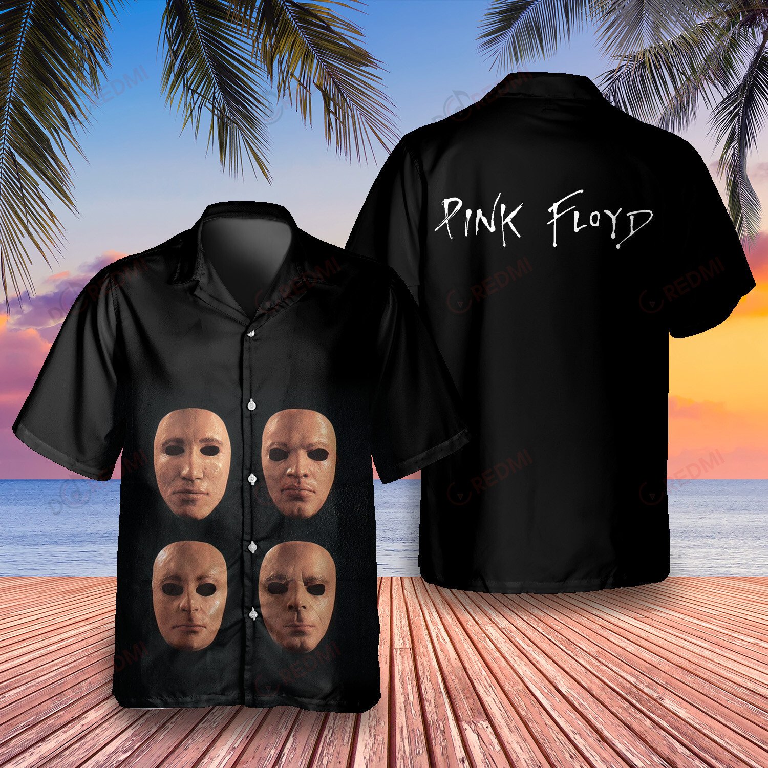 Pink Floyd Echoes The Best of Hawaiian Shirt