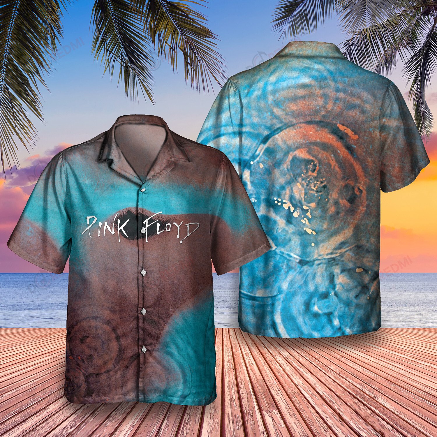 Pink Floyd Relics Hawaiian Shirt