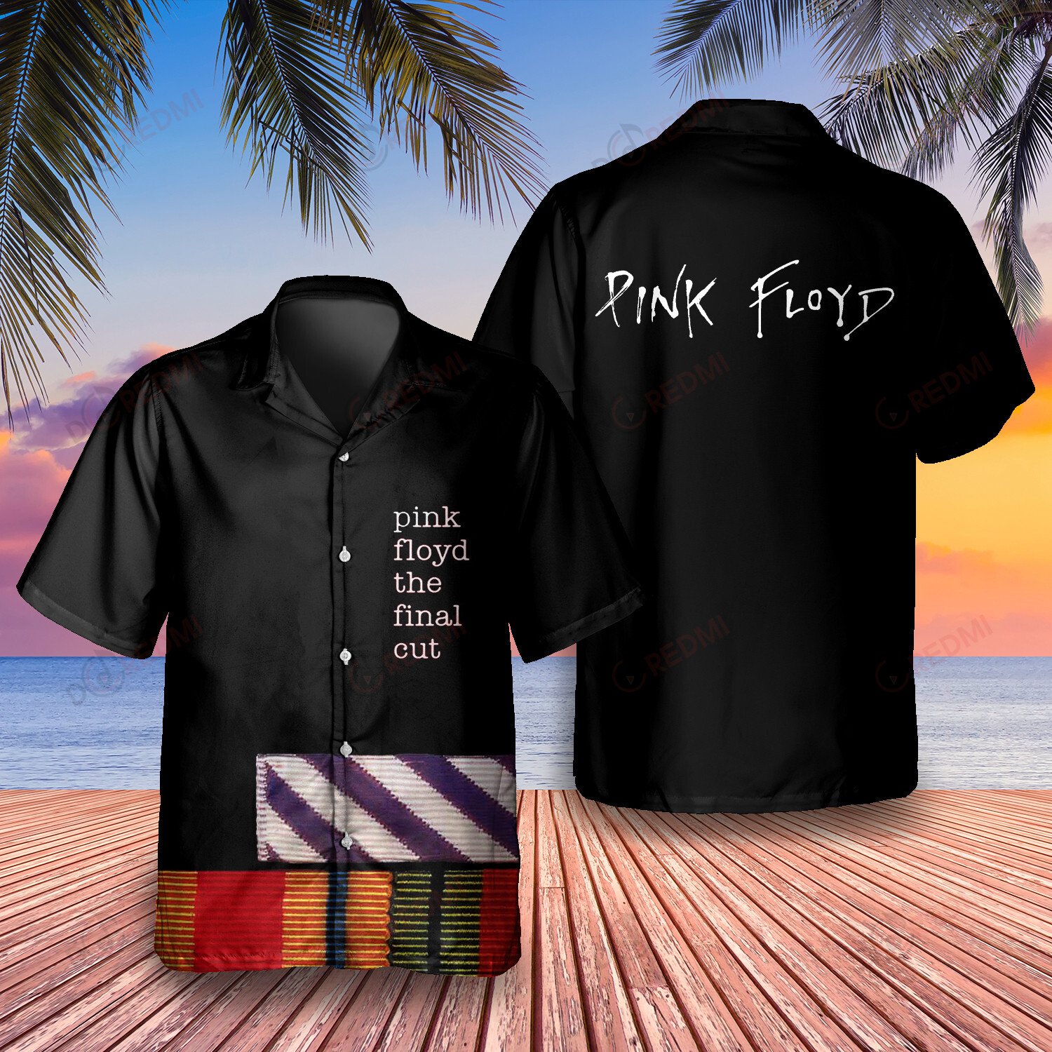 Pink Floyd Ummagumma Hawaiian Shirt