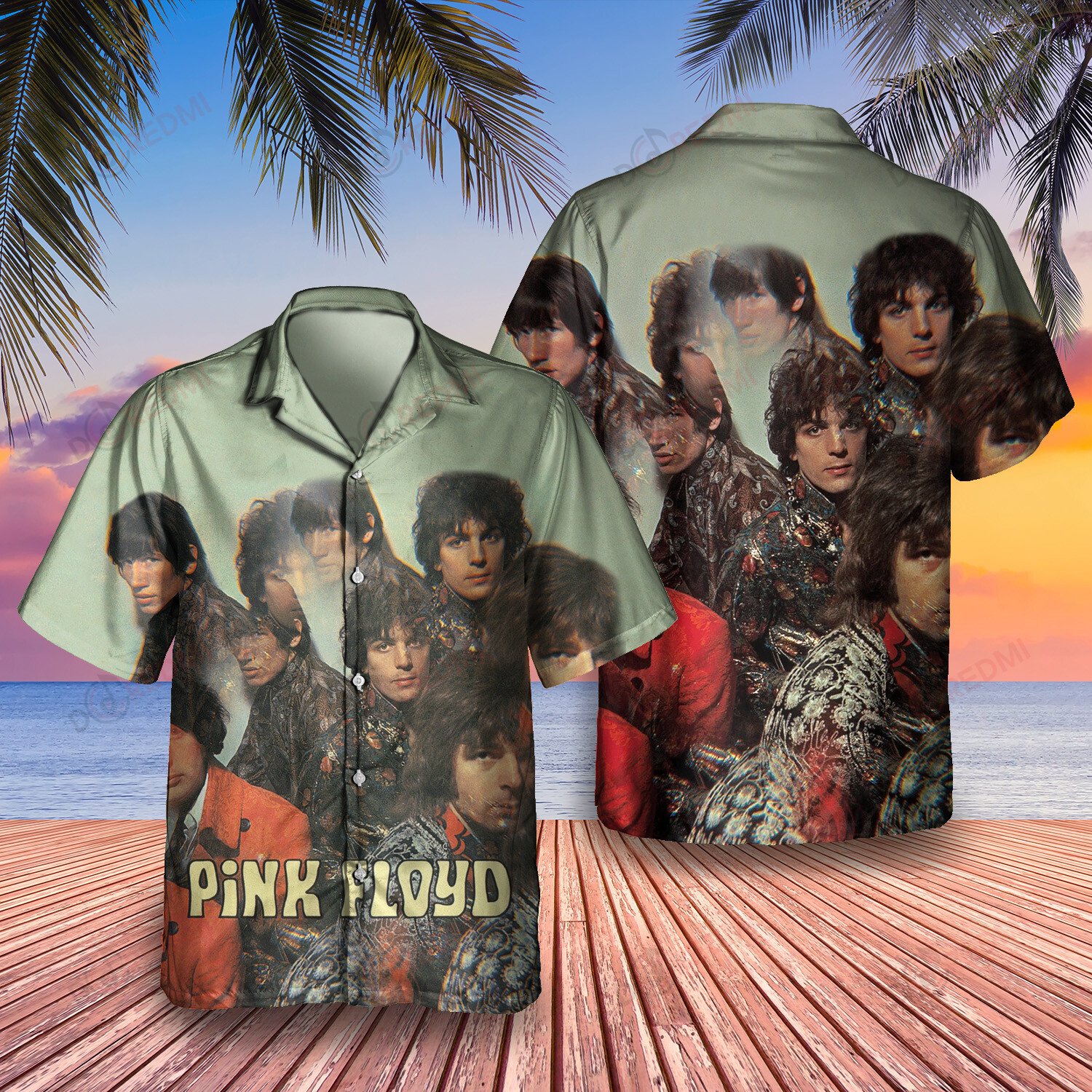 Pink Floyd The Division Bell Hawaiian Shirt