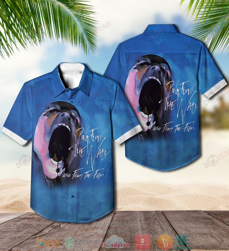 Pink Floyd The Dark Side of the Moon Short Sleeve Hawaiian Shirt