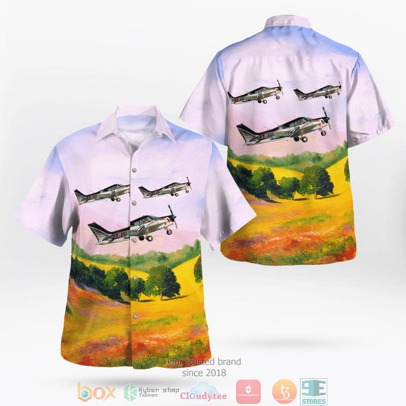 Piper PA-18-150 Super Cub Aloha Shirt