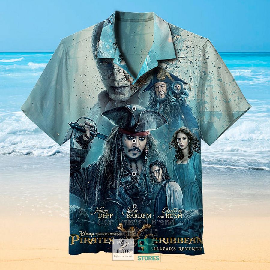 Pirates of the Caribbean : Dead Men Tell No Tales Casual Hawaiian Shirt