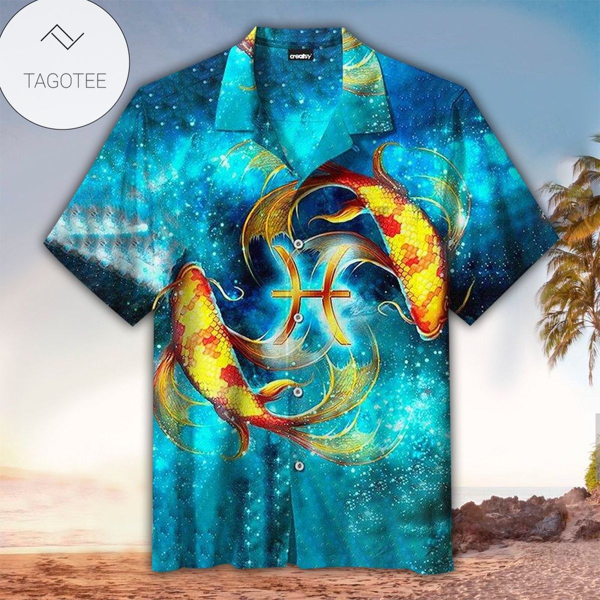 Pisces Aloha Shirt Hawaiian Shirt For Pisces Lovers