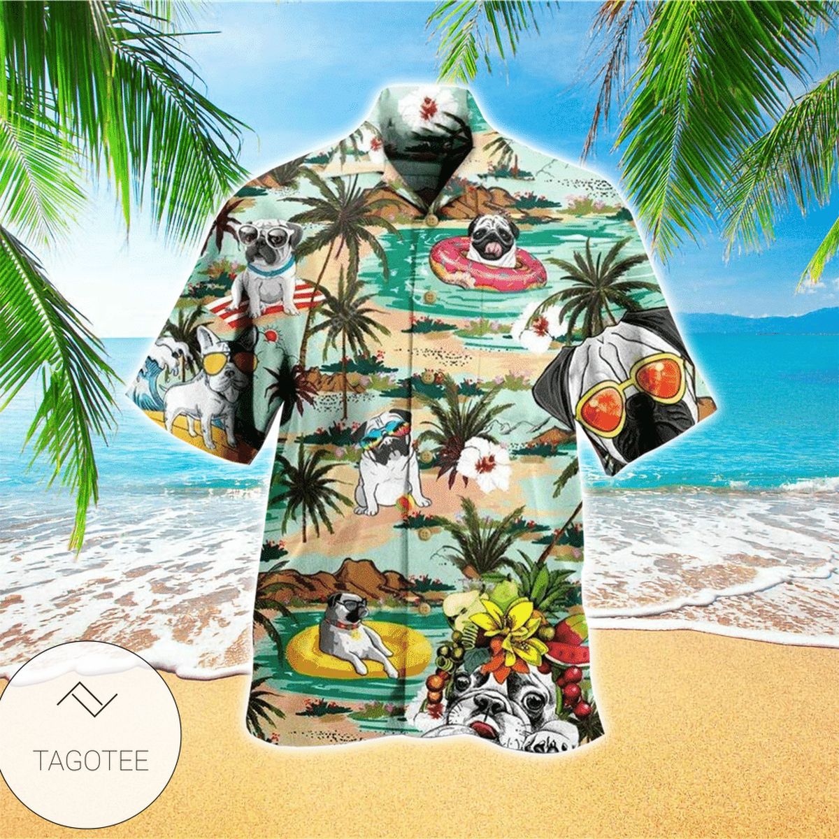 Pitbull Awesome Hawaiian Shirt Summer Button Up Shirt For Men Latest Shirt 2020