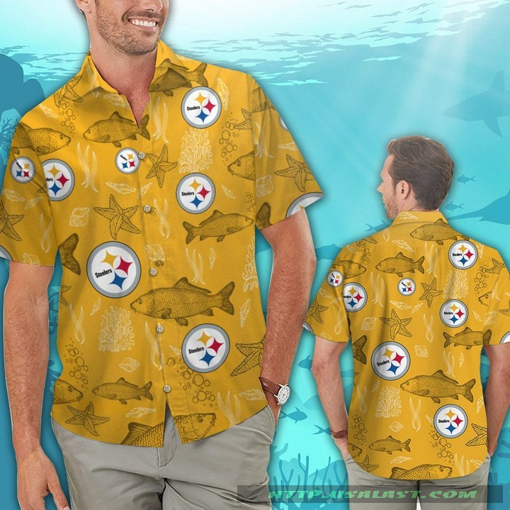 Pittsburgh Steelers Parrots Hawaiian Shirt