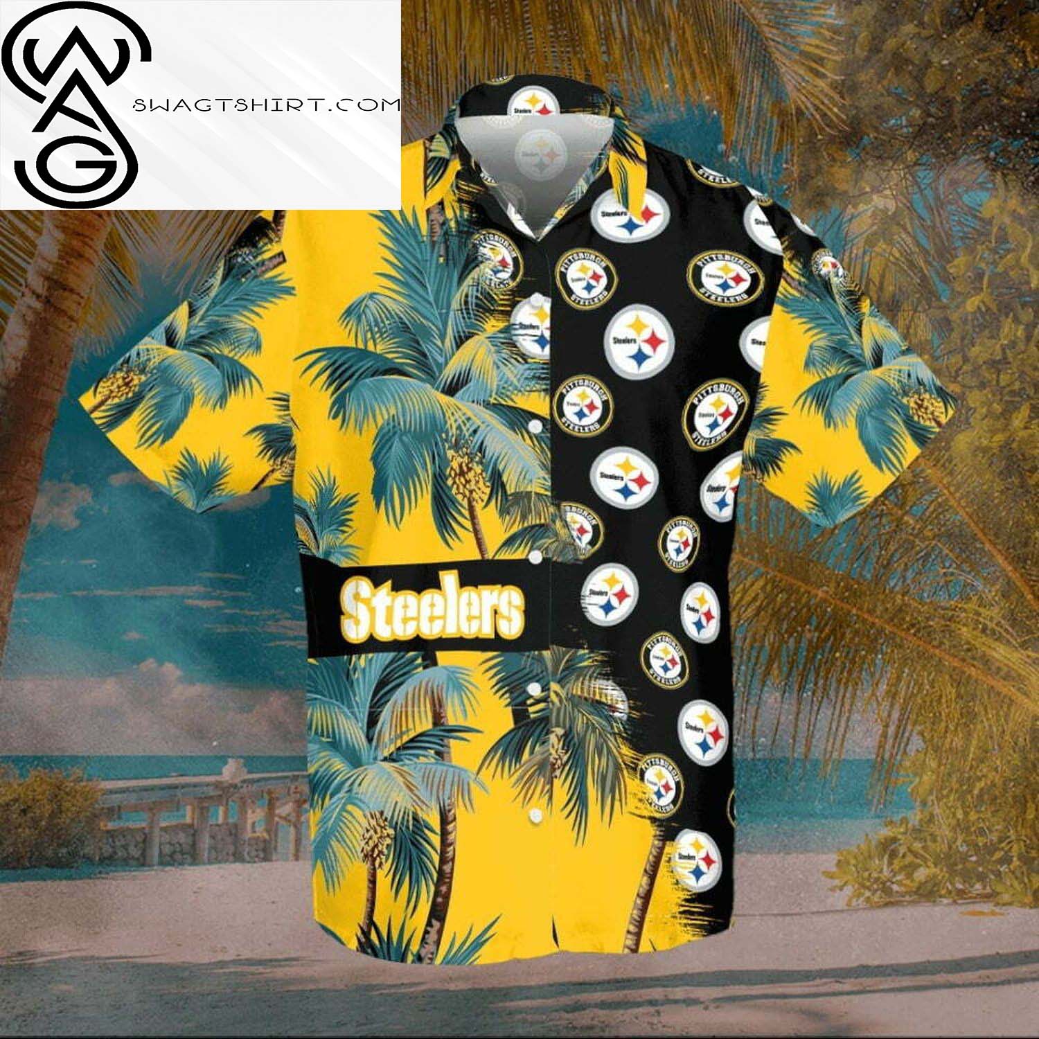 Pittsburgh Steelers Pineapple Summer Aloha Hawaiian Shirt