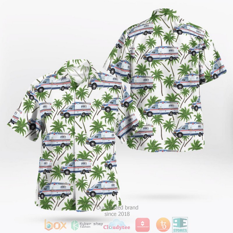 Plymouth Argyle Hawaiian shirt, Short