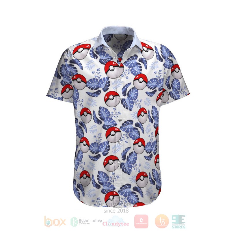 Pokemon Blastoise Hawaiian shirt