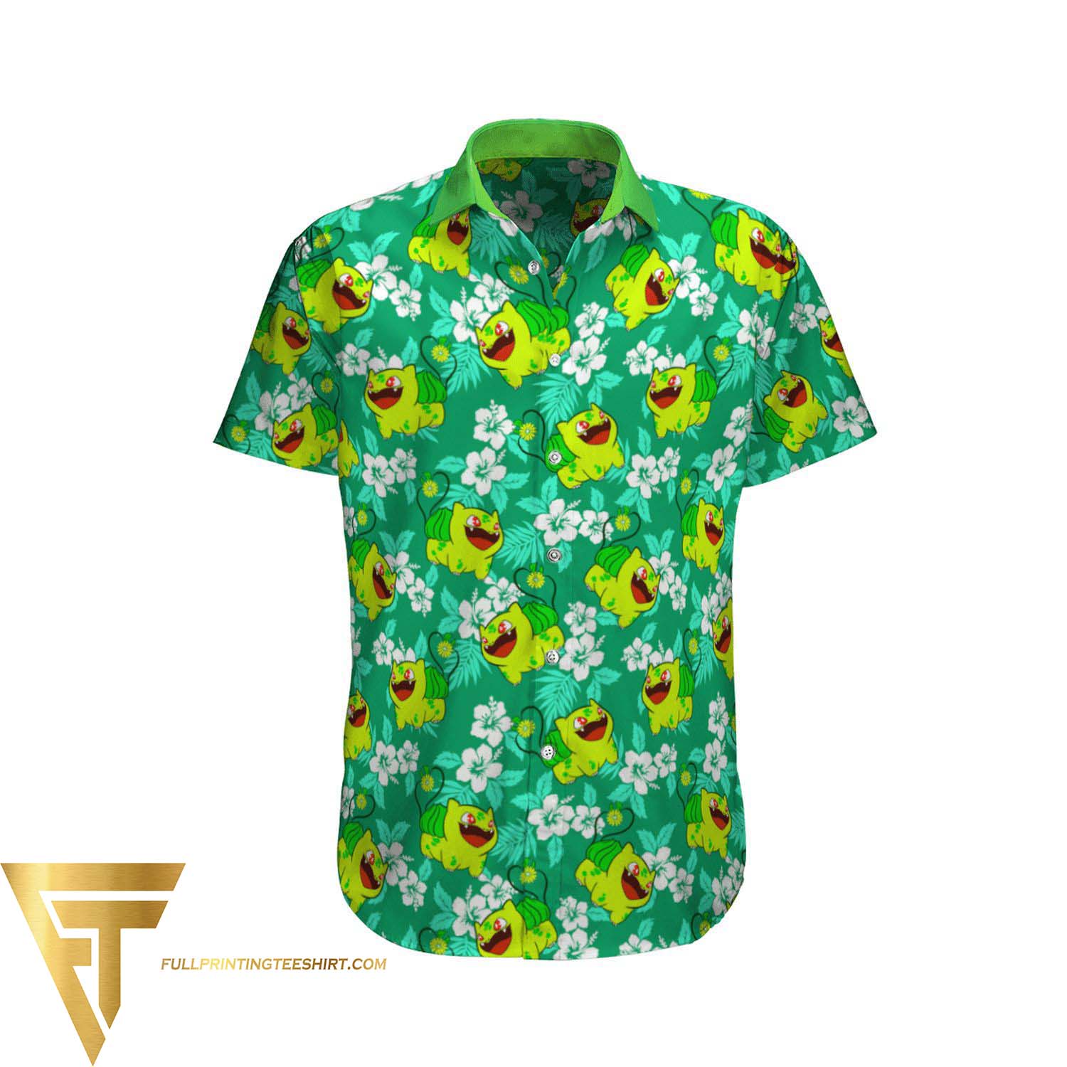 Pokemon Eevee Tropical Beach Hawaiian Shirt And Shorts