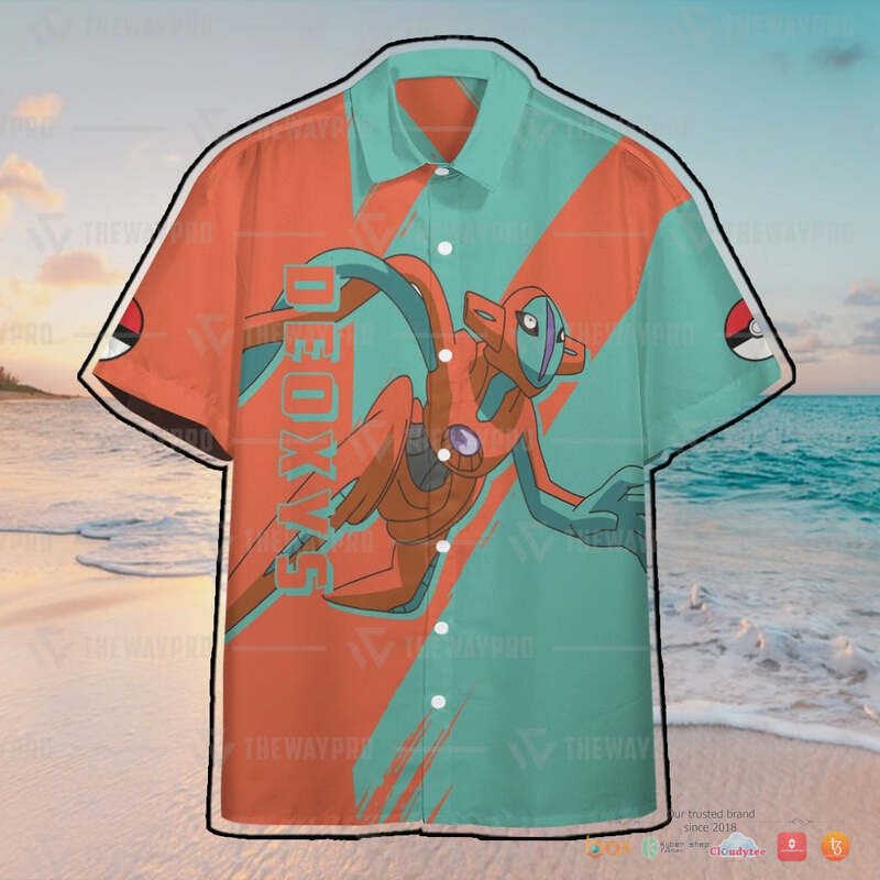 Pokemon Dark Mewtwo Hawaiian shirt