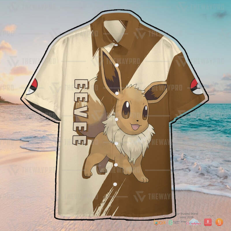 Pokemon Espeon Hawaiian shirt